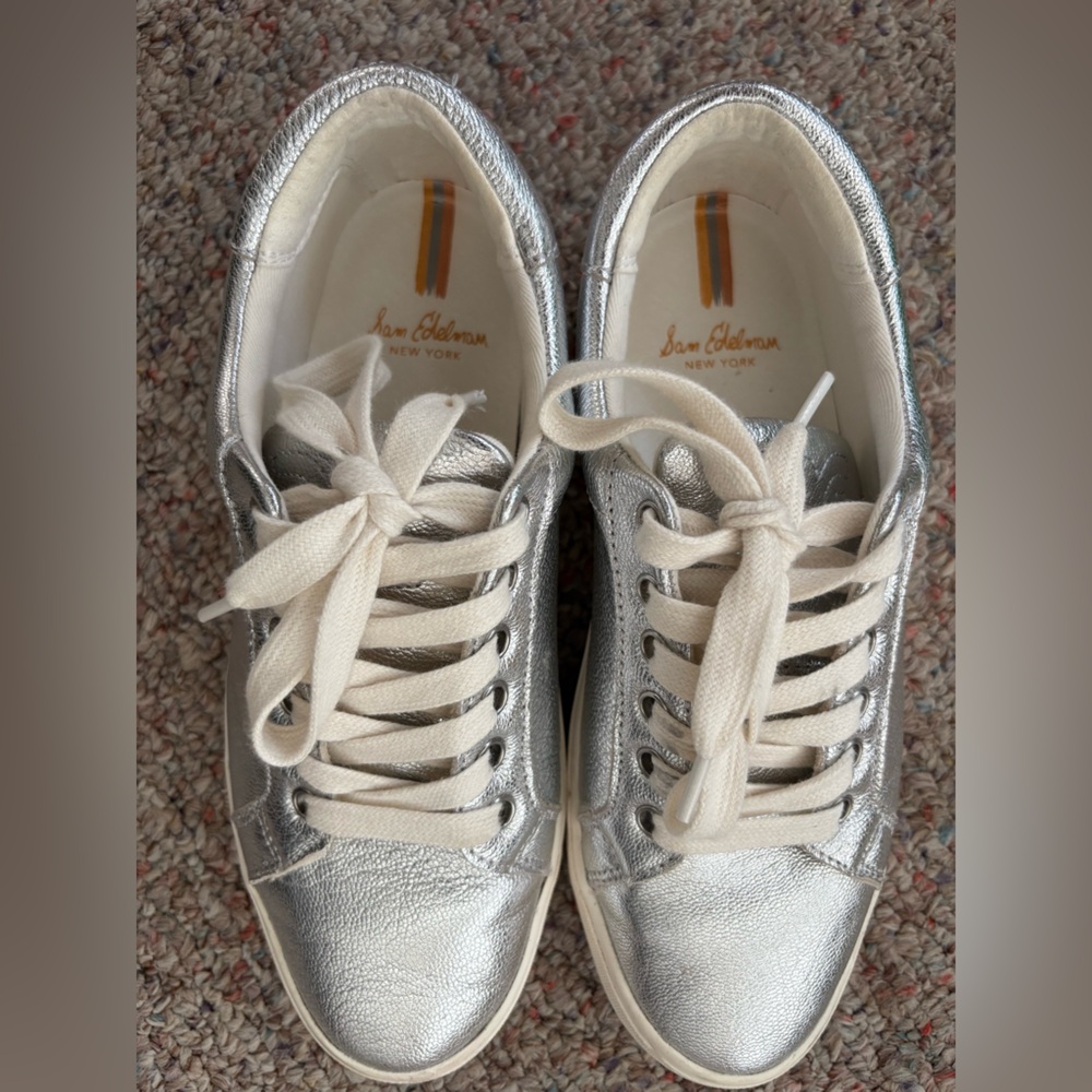 Sam Edelman Silver Women's Sneakers